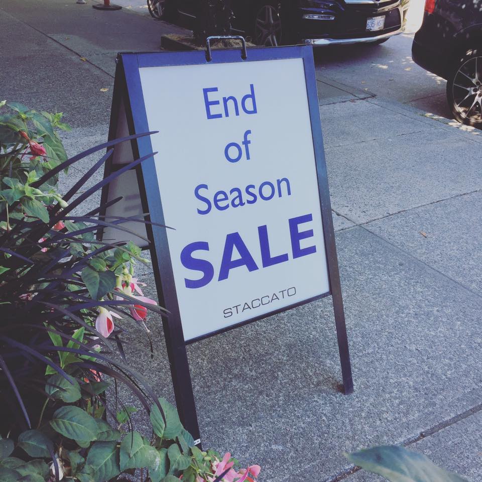 Staccato-end-of-season-sale
