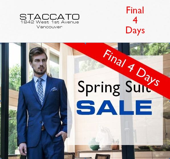 Staccato-spring-suit-sale