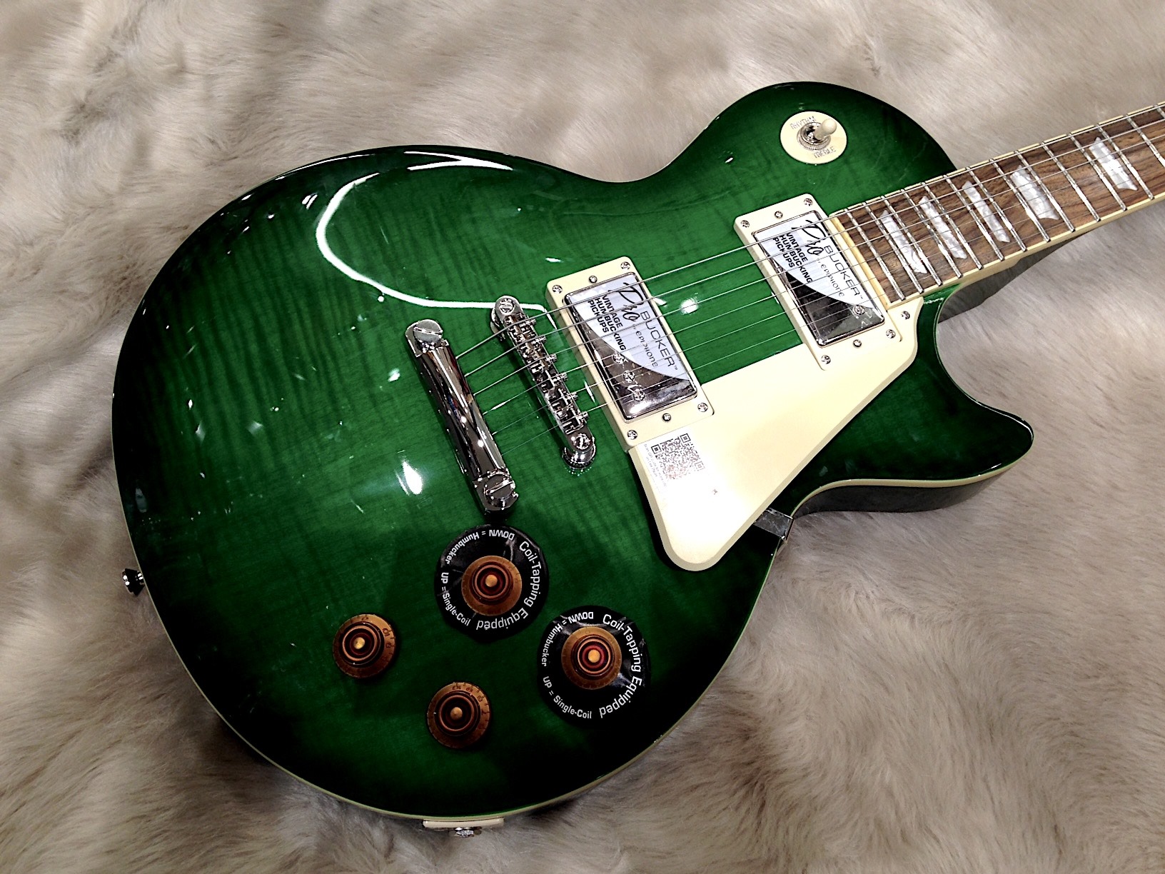 Green-epiphone-guitar